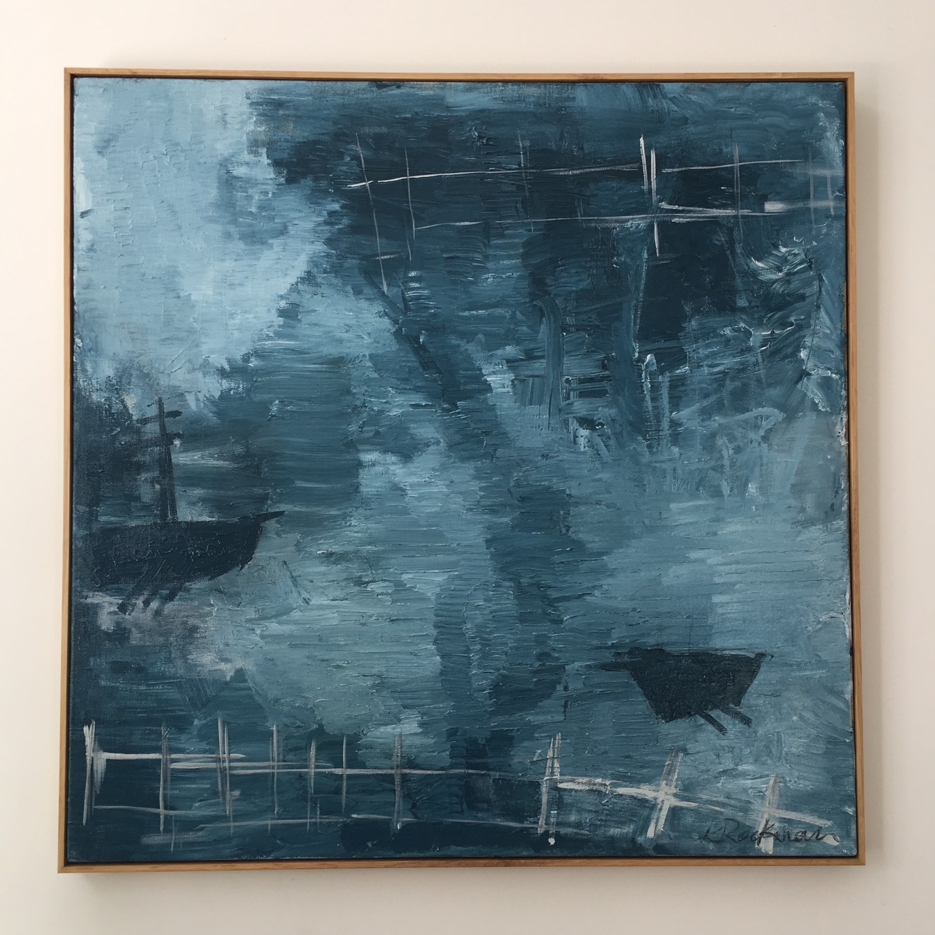 Lost at sea – acrylic on linen